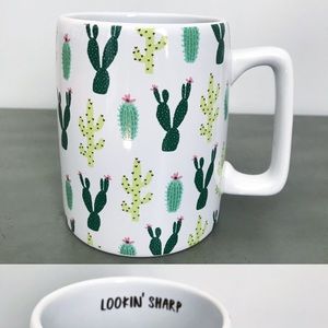 Lookin sharp Succulent Cactus Coffee Mug -Large 16 oz